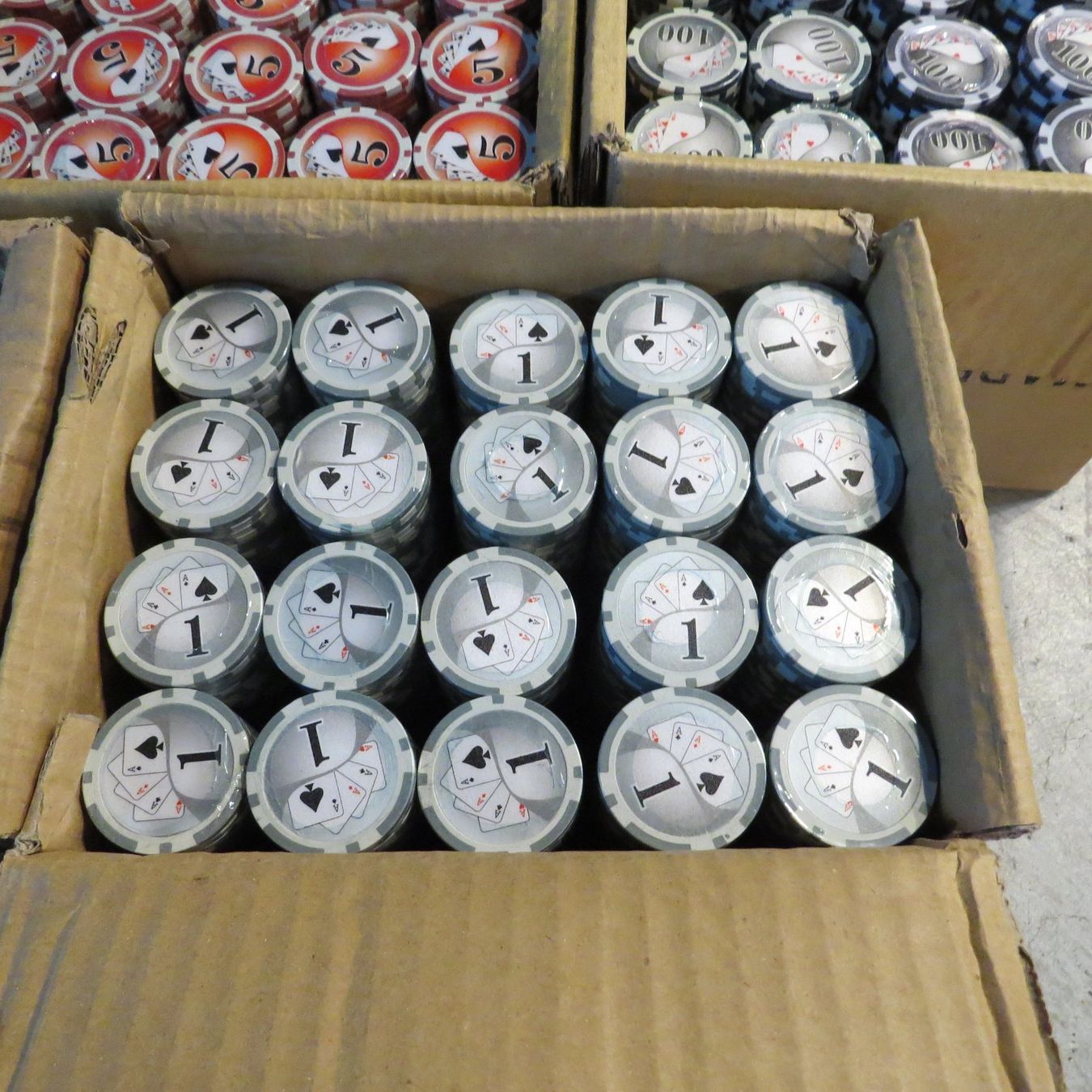 Spiele: POKER-CHIPS – Neu und originalverpackt aus Oberlunkhofen von Paco1 4