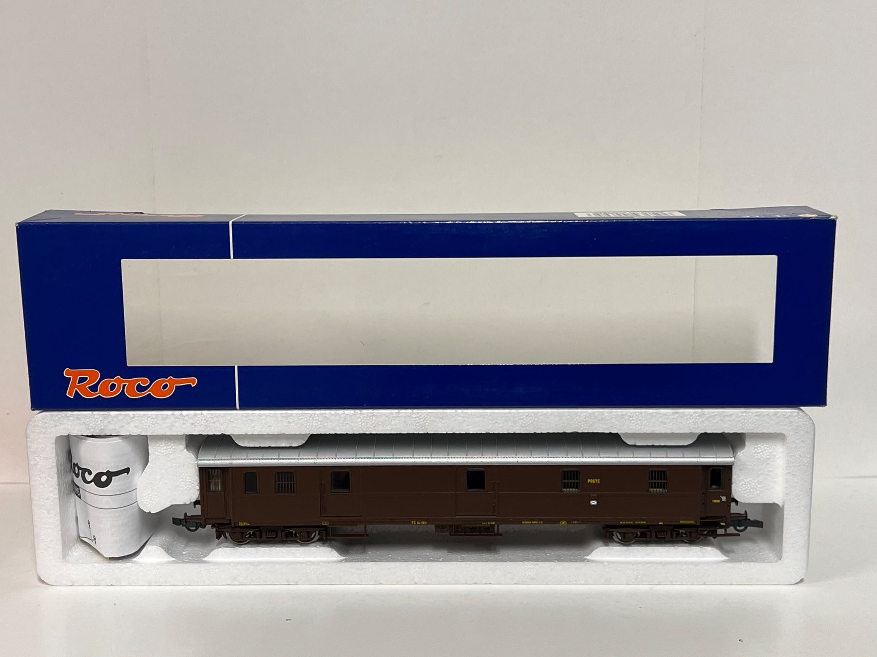 Roco Modellini di ferrovie: Roco 44695 FS Poste H0 DC – Nuovo e nell'imballaggio originale da Neuenhof venduto da ludovicco