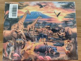 OVP, 1000 Puzzle Huadada, wilde Tiere, Safari