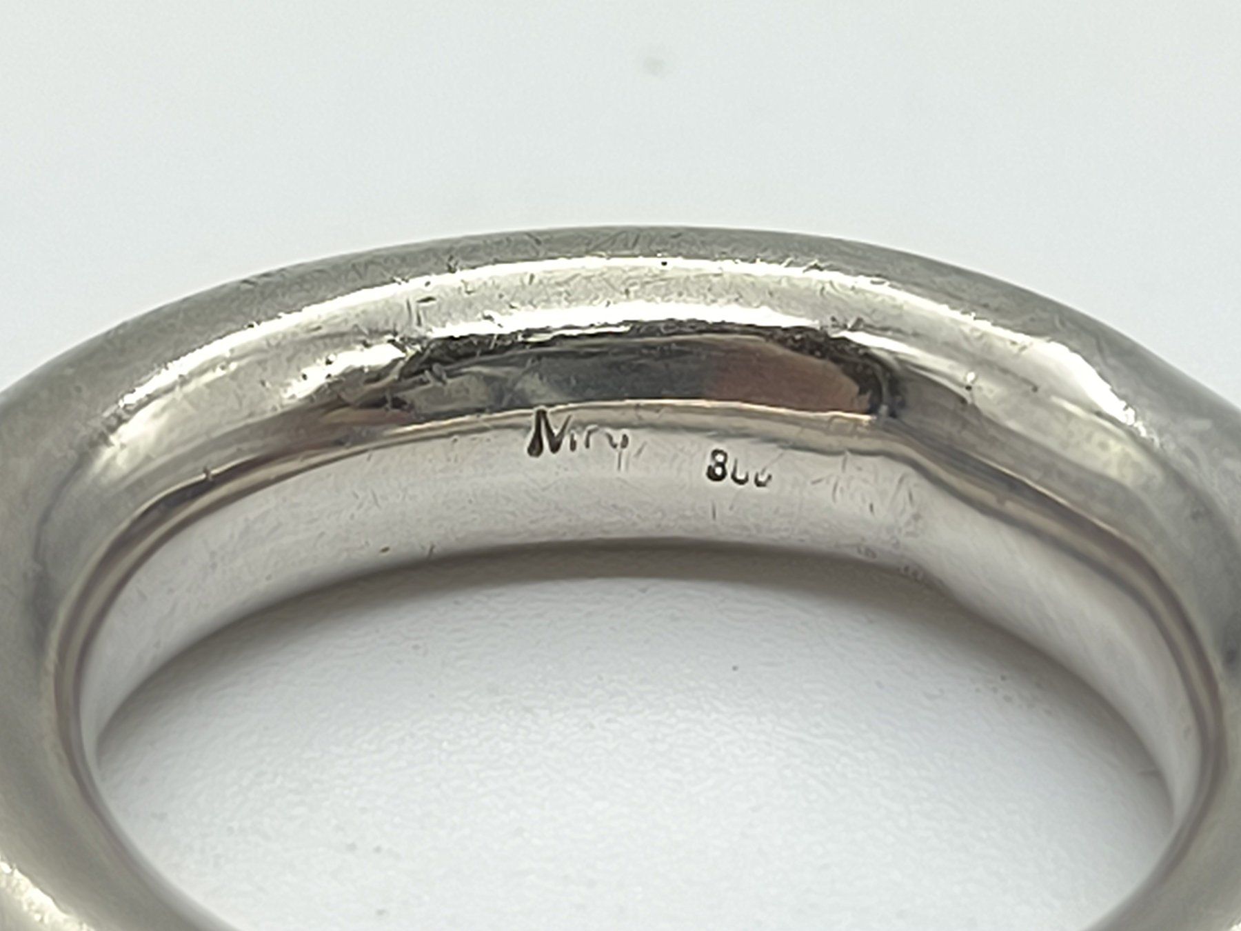 Anelli: Massiver Silberring 800 Silber Gr. 44 Vintage – Usato da Rüti ZH venduto da Restwert_Rueti_ZH 4