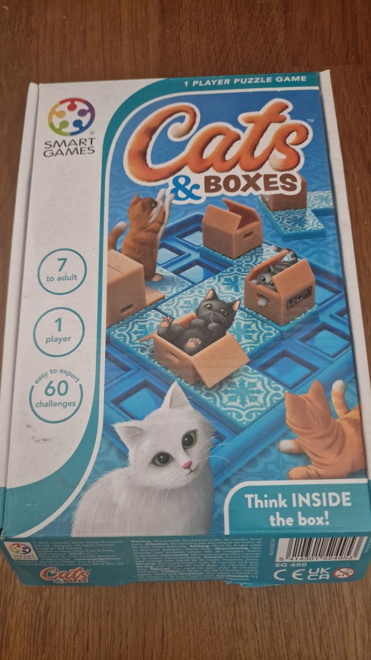 Giochi: Smart Games Cats & Boxes neu – Nuovo (secondo la descrizione) da Kerns venduto da onewayticket