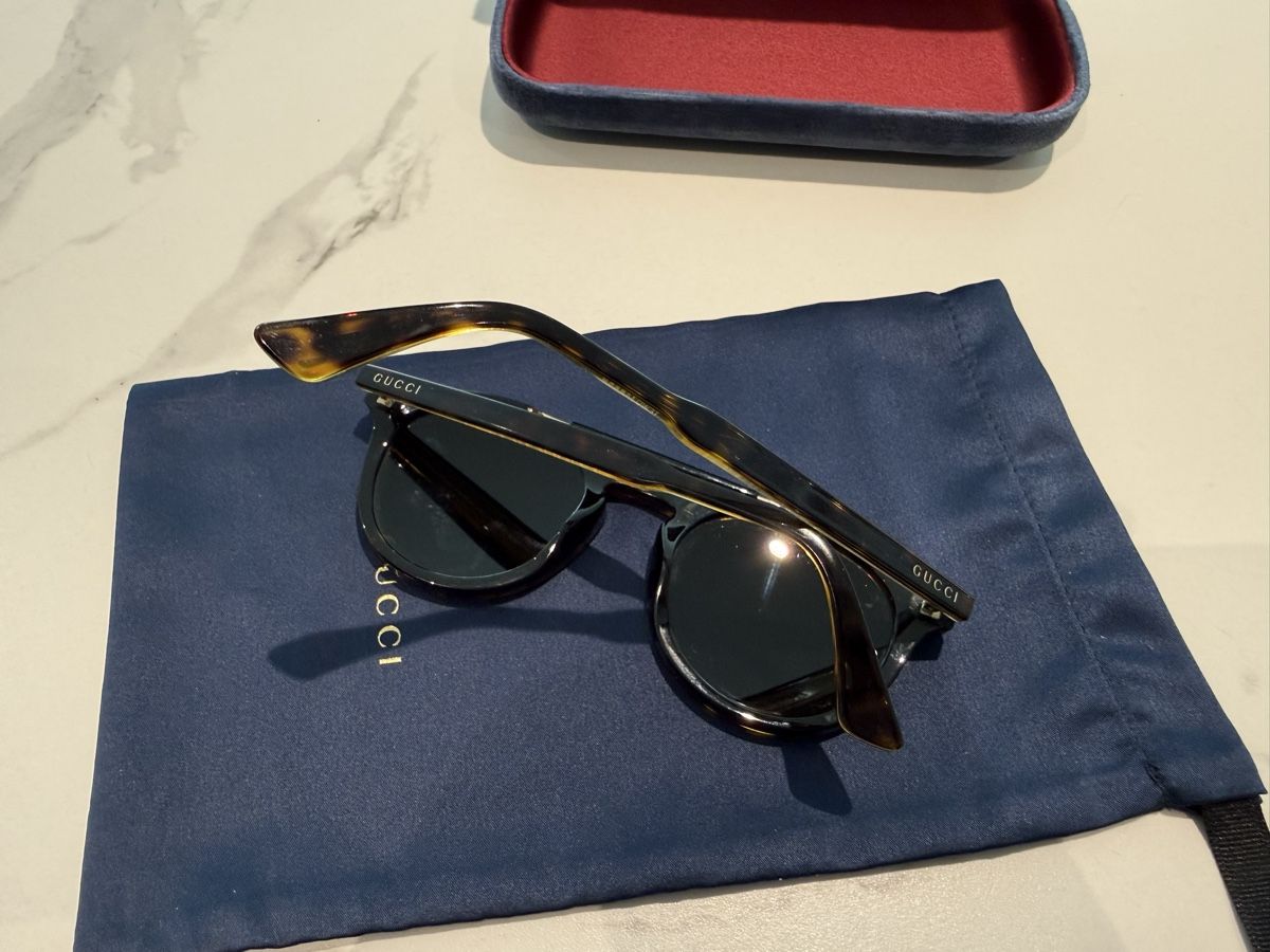 Gucci Occhiali & Lenti: Gucci Sunglasses Tortoiseshell W/ Case & Pouch - Perfect – Nuovo (secondo la descrizione) da Bachenbülach venduto da Dr.Peters 5