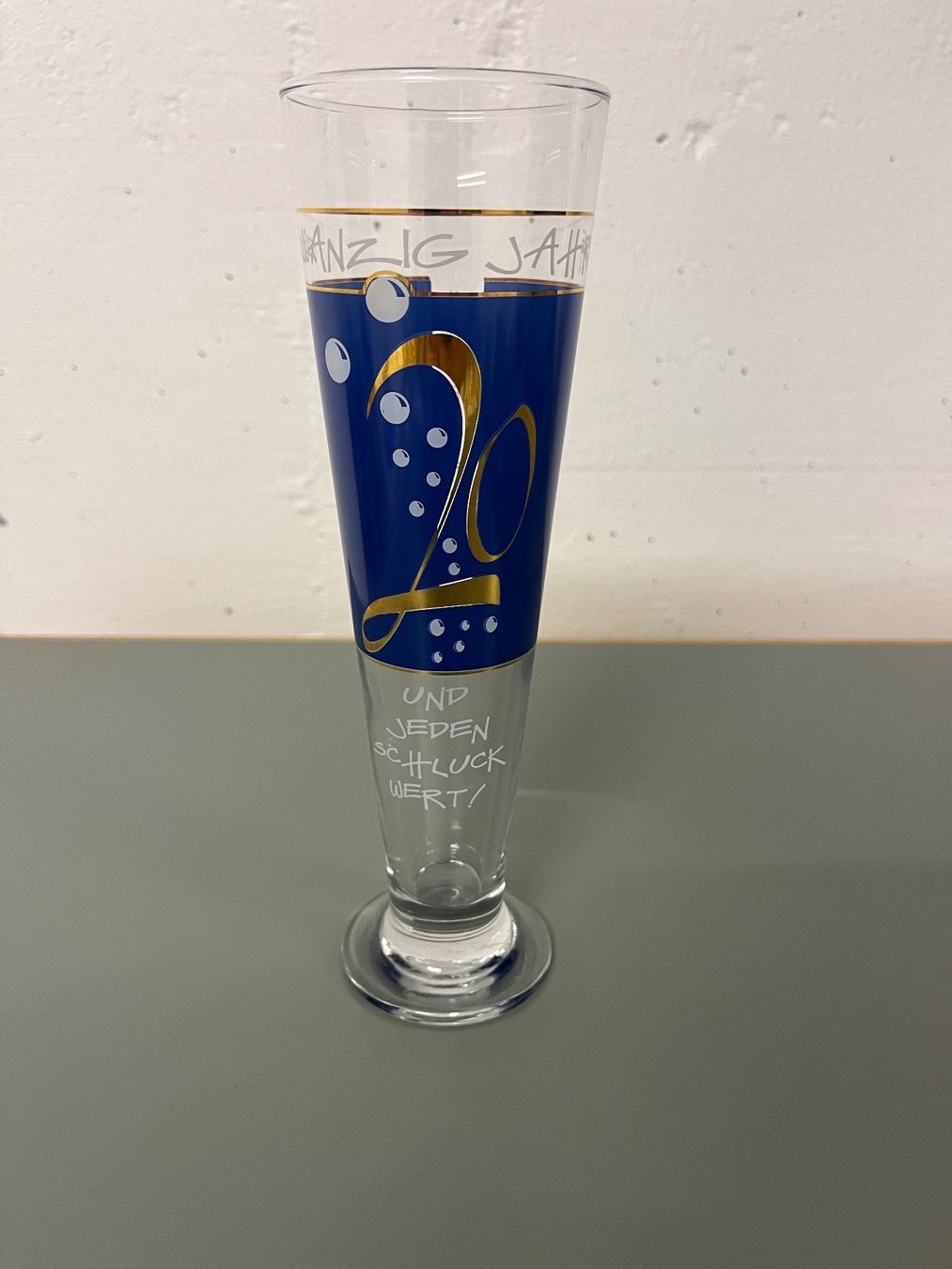 Gläser: Bierglas 20 Jahre (Geschenk) – Gebraucht aus Andhausen von Resch89