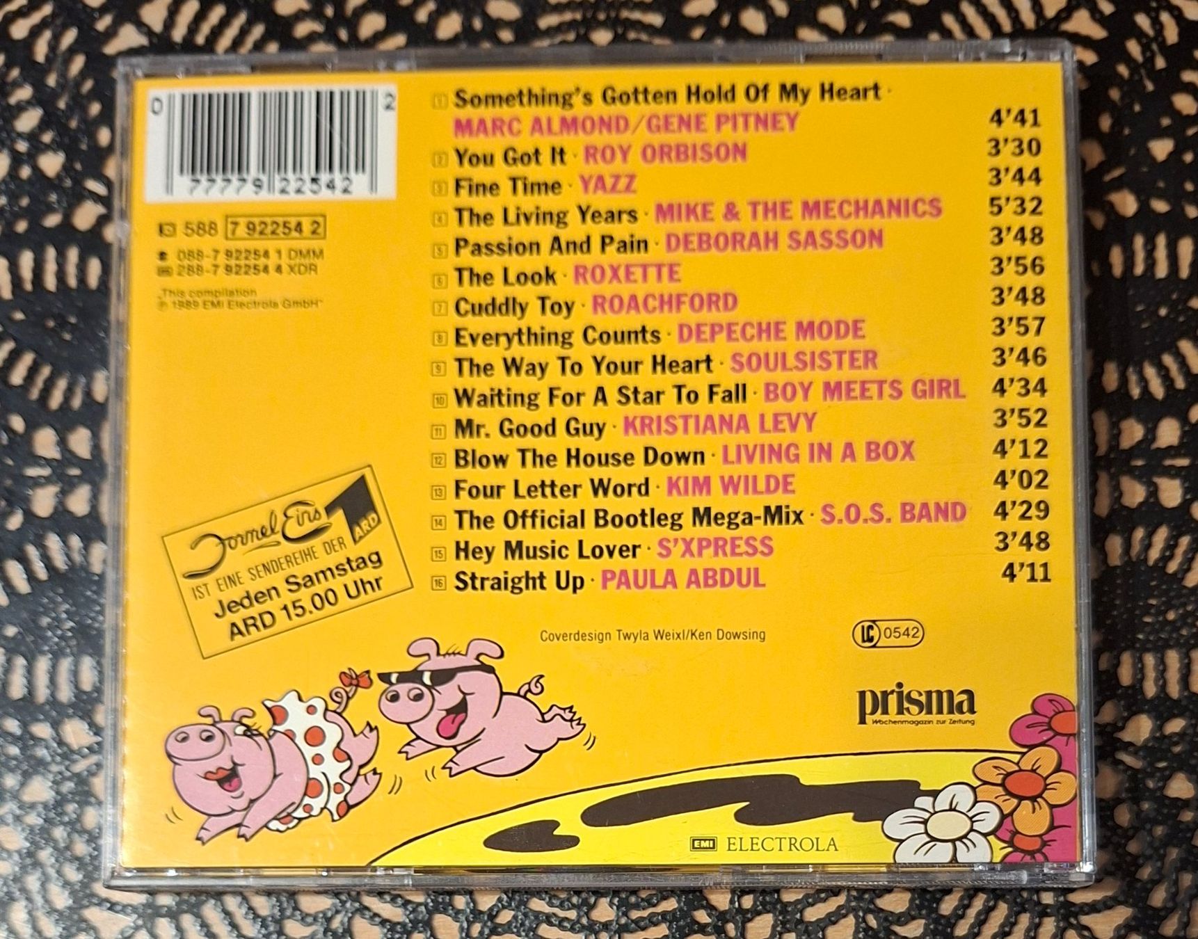 CD: Formel Eins - Spring Fever, DE Pop/Rock Compilation 1989 – Usato da Schönenberg TG venduto da Gregolino76 1
