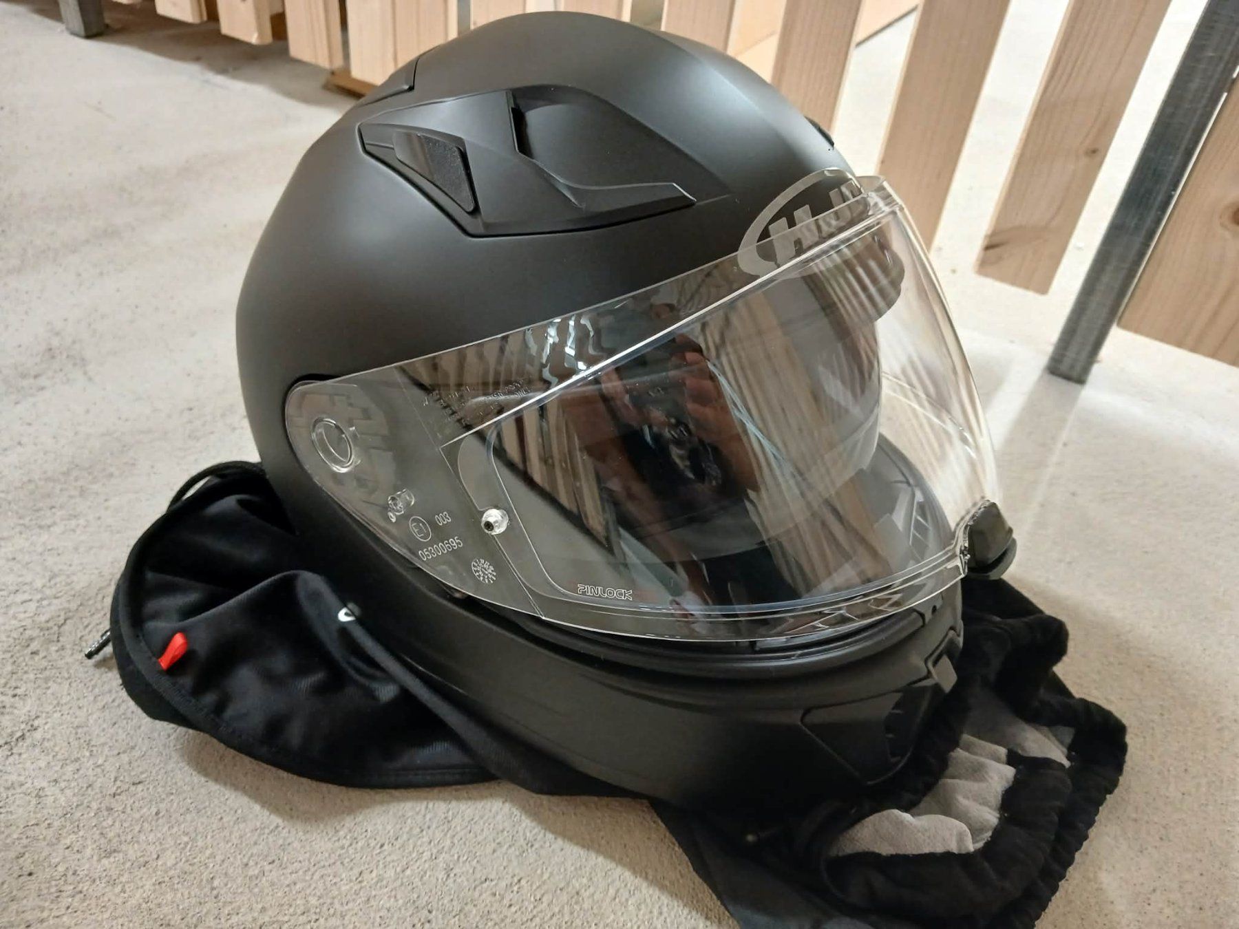 HJC Helme & Visiere: HJC Motorradhelm Size S NEU – Gebraucht aus Weinfelden von mic_7x99 1