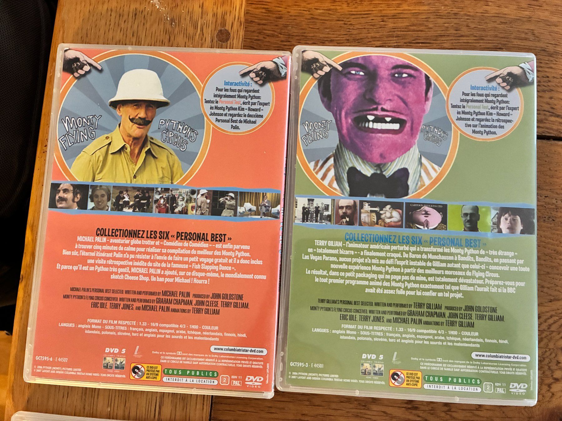 Tutti i DVDs: Monty Python's Personal Best (coffret 6 DVD, VOST) – Usato da Vevey venduto da zecollector 4