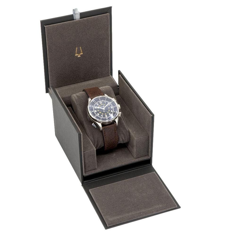 Bulova Orologi: Bulova Herren 96A245 Pilot A15 Automatik – Nuovo e nell'imballaggio originale da Schindellegi venduto da harveystore 7