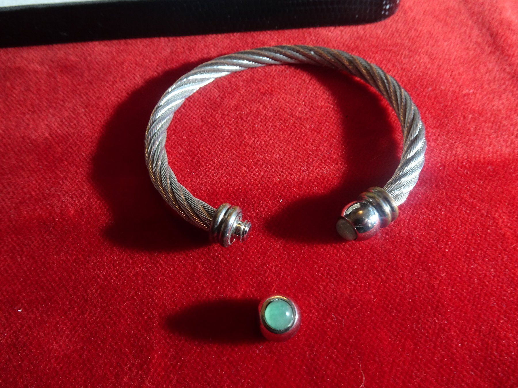 Bracciali & Braccialetti: Charriol Armreif m.Goldaufsätzen – Usato da St.Gallen venduto da Diva021 4