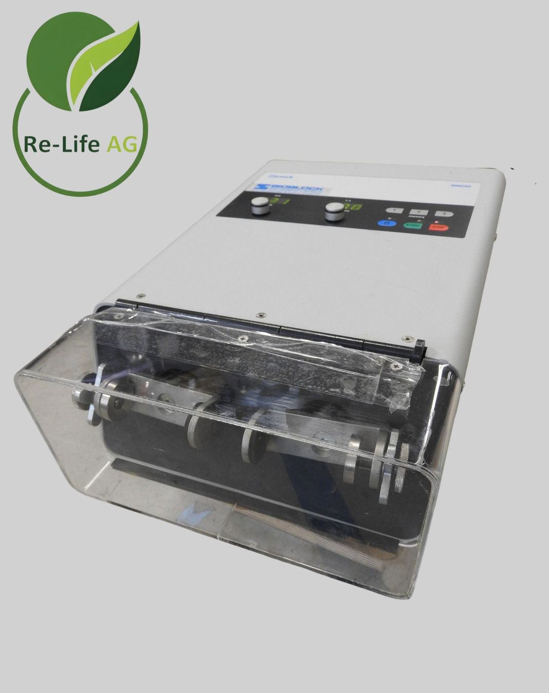 Tutte le macchine: Retsch | MM200 | Laboratory Swinging Mill | Fully tested – Usato da Reinach BL venduto da Re-LifeAG_Labor2