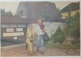Vreni und Rudi Autogramm signiert Bild 13x20cm