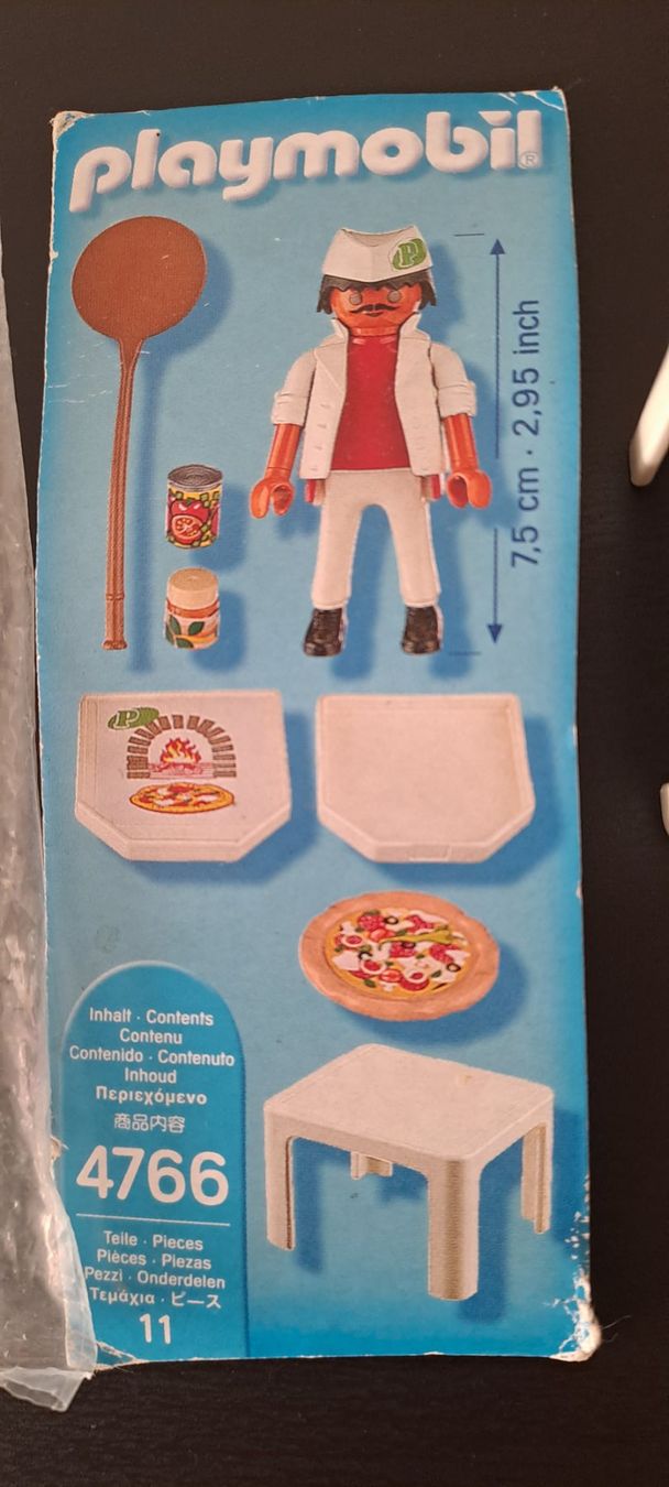 Playmobil Giocattoli: Playmobil Special Plus **Pizzabäcker # 4766 von 2012 – Usato da Zell ZH venduto da fossilchen 4