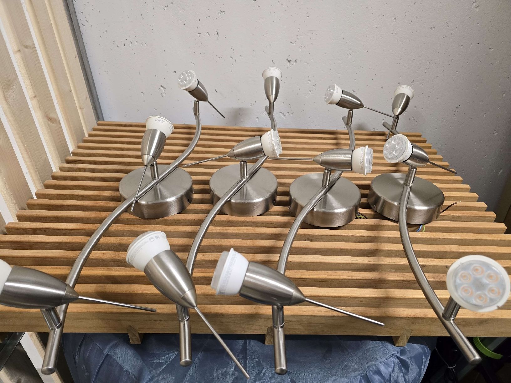 Ikea Lampadari & plafoniere: 4x IKEA Deckenleuchten mit LED-Leuchtmitteln – Nuovo (secondo la descrizione) da Niederweningen venduto da filip.kovac