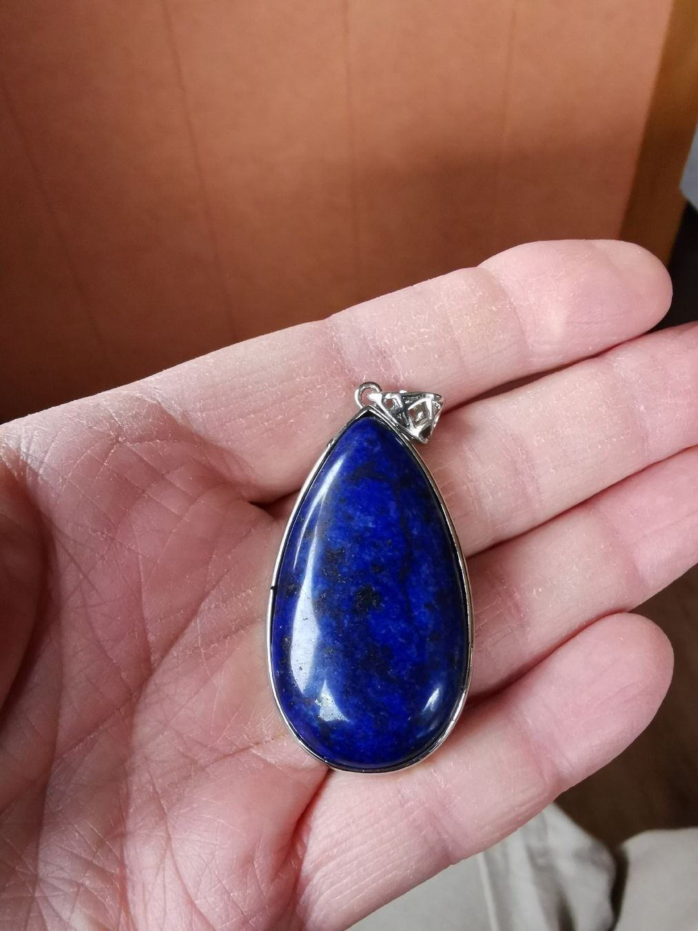 Anhänger: Pendentif argent et lapis lazuli  – Gebraucht aus La Cibourg von djany26