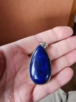 Pendentif argent et lapis lazuli 