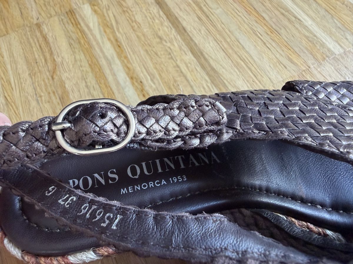 Pons Quintana Damenschuhe: Pons Quintana Leather Sandals Size 37, New – Neu (gemäss Beschreibung) aus Brugg AG von Winter789 3