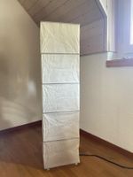 Stehlampe Papier Metallrahmen guter Zustand