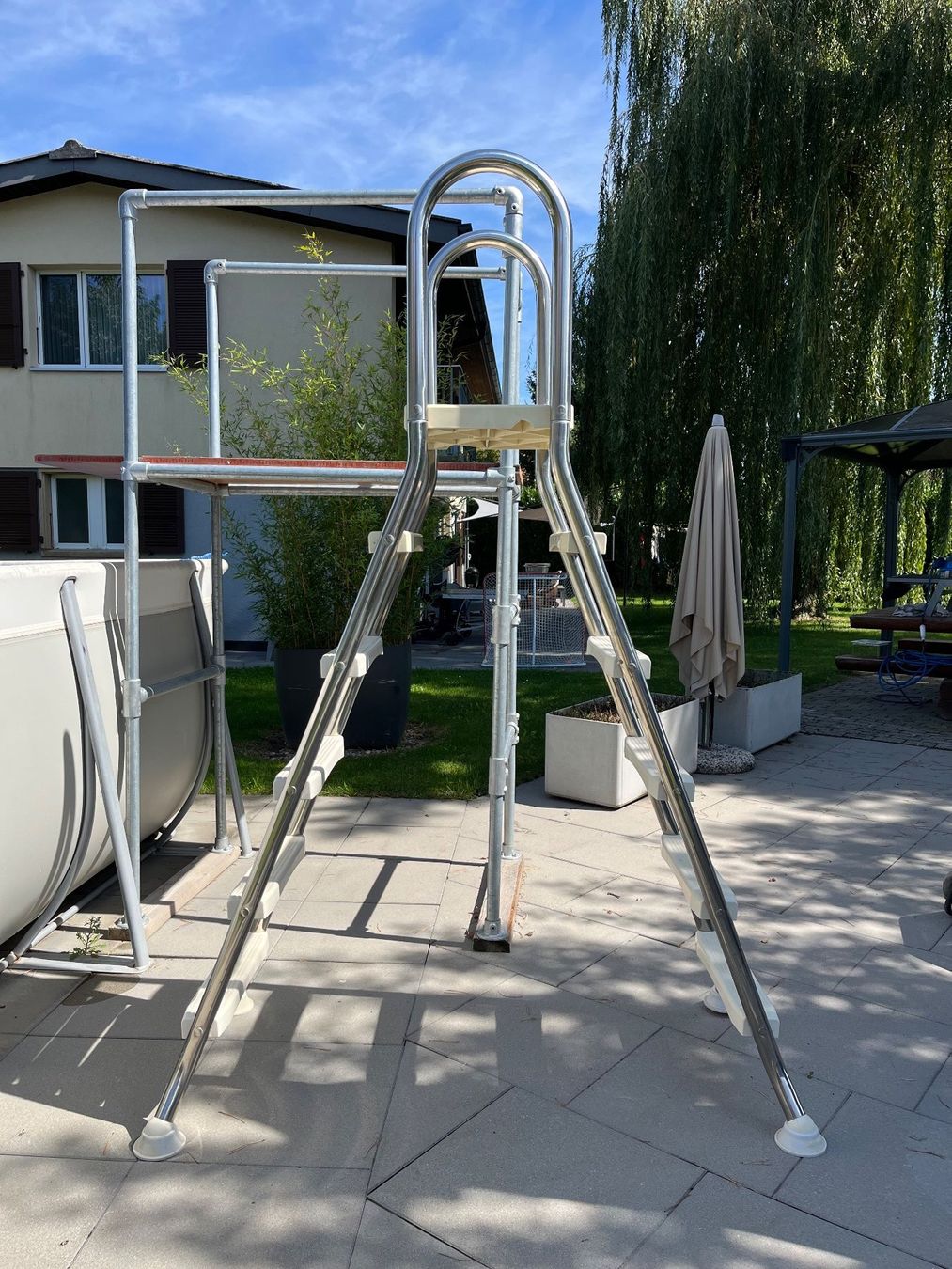 Piscine: Piscine avec Plongeoir et accessoires – Usato da Ponthaux venduto da kikine02 2
