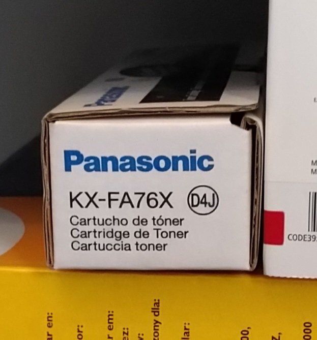 Druckerpatronen & Toner: Panasonic toner KX-FA76X -  neuf et non ouvert – Neu und originalverpackt aus Tramelan von Virtualcomputer