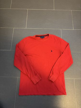 Rotes Langarmshirt von Polo Ralph Lauren, Grösse L