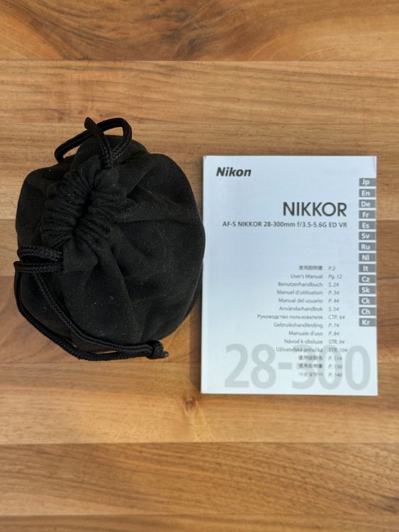 Nikkor Objectifs: Reisezoom-Objektiv Nikon AF-S 28-300 mm 1:3.5-5.6G ED VR – D'occasion à Islisberg par Goodvalue 4