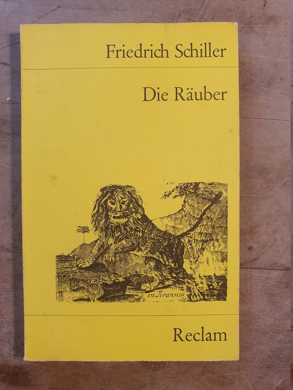 Libri: Die Räuber Friedrich Schiller Reclam – Usato da Zürich venduto da loosebone