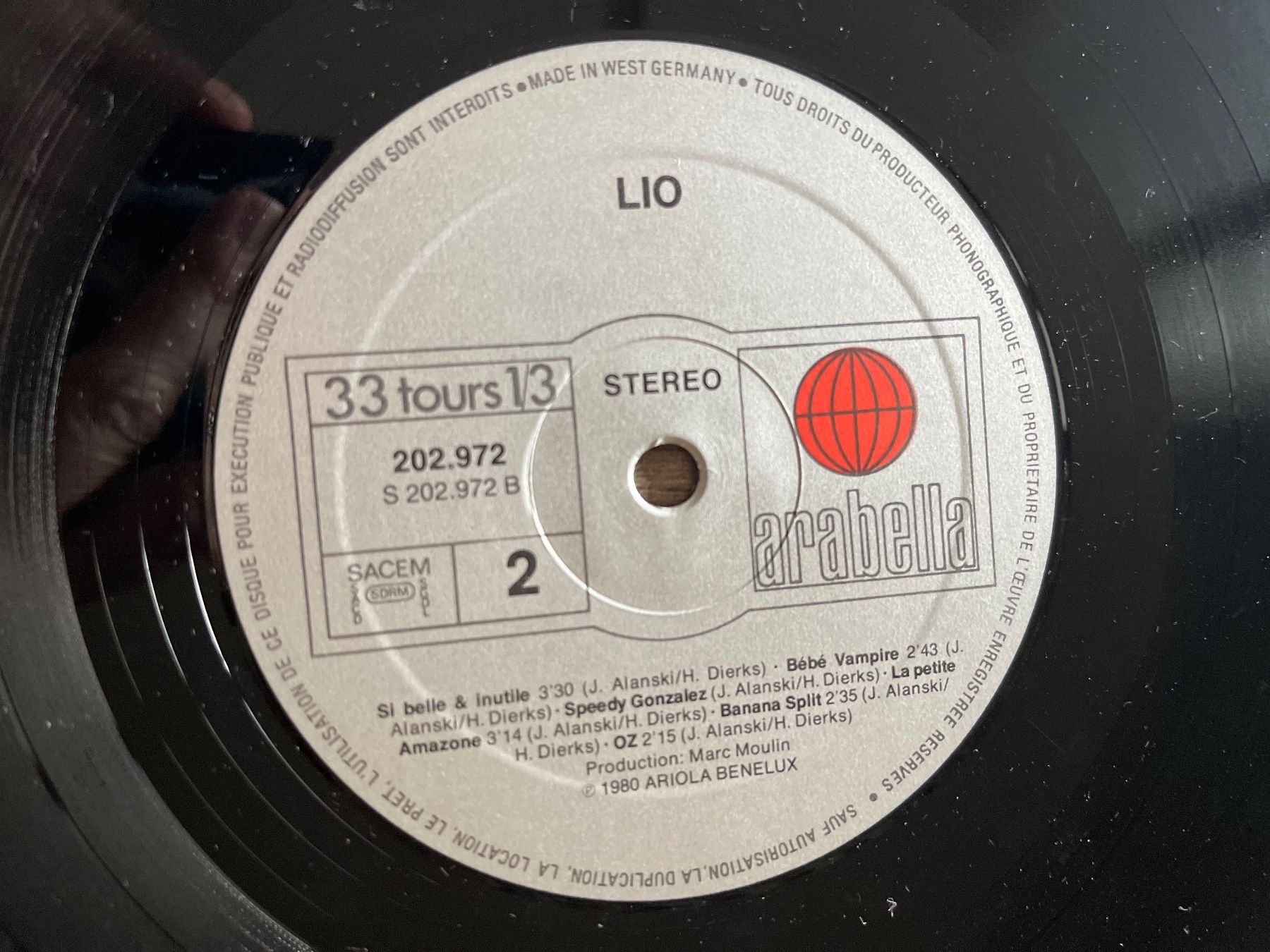 Schallplatten: A93/Lio – Gebraucht aus Frutigen von Philippe_jsp 2