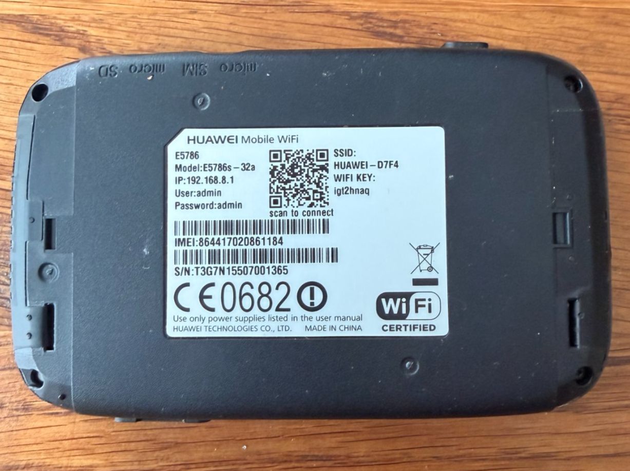 Mobilhome: Mobile Hotspot Huawei Mobile WiFi E5786s-32a – Usato da Mägenwil venduto da danze 1
