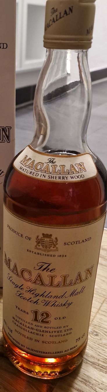 Macallan Spiritueux: 1983 The Macallan,  Schweizer Abfüllung, rare – Neuf (Voir description) à Winterthur par Pepe83
