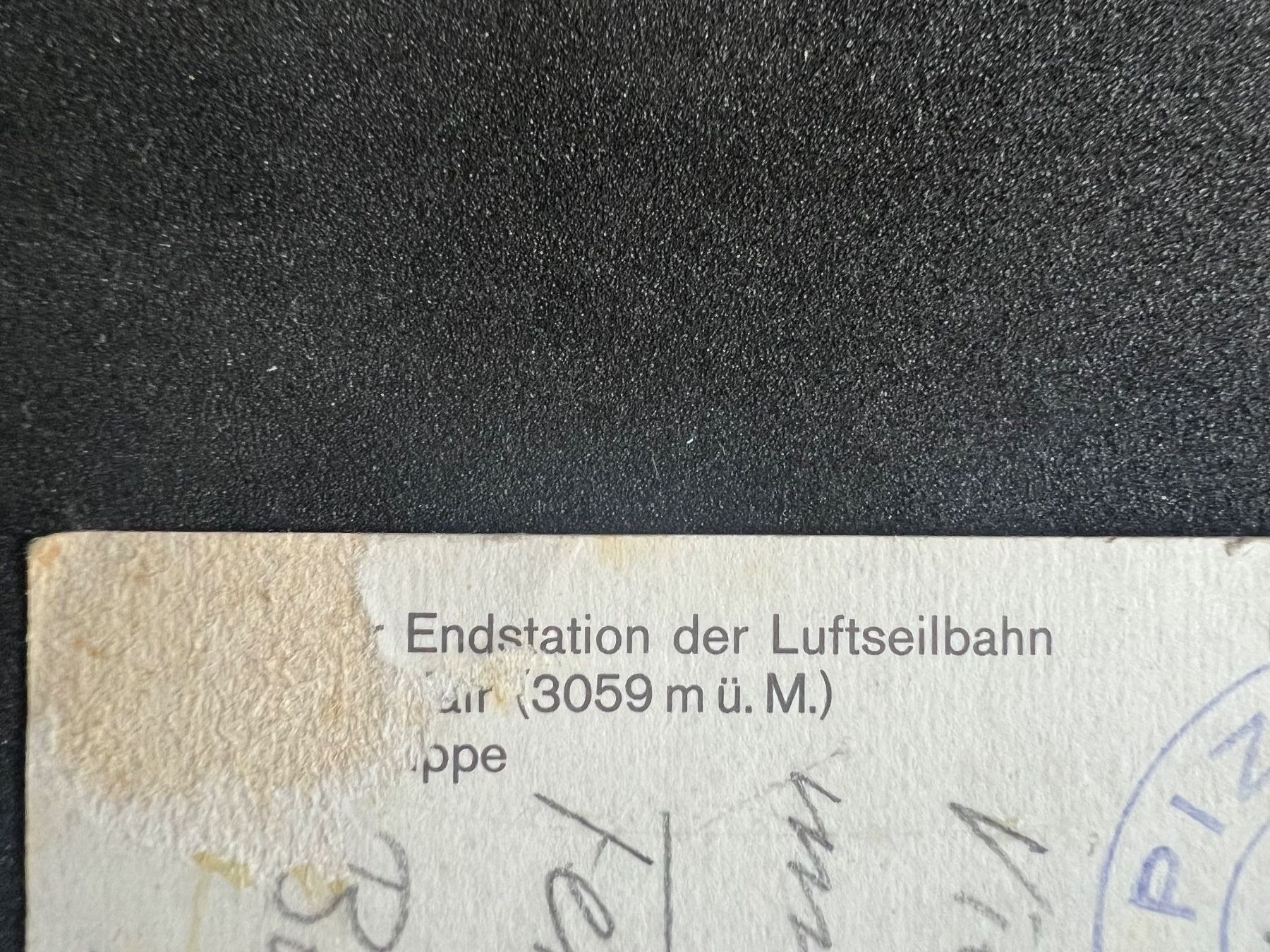Ansichtskarten: Endstation der Luftseilbahn – Gebraucht aus Widnau von Brusi9 2