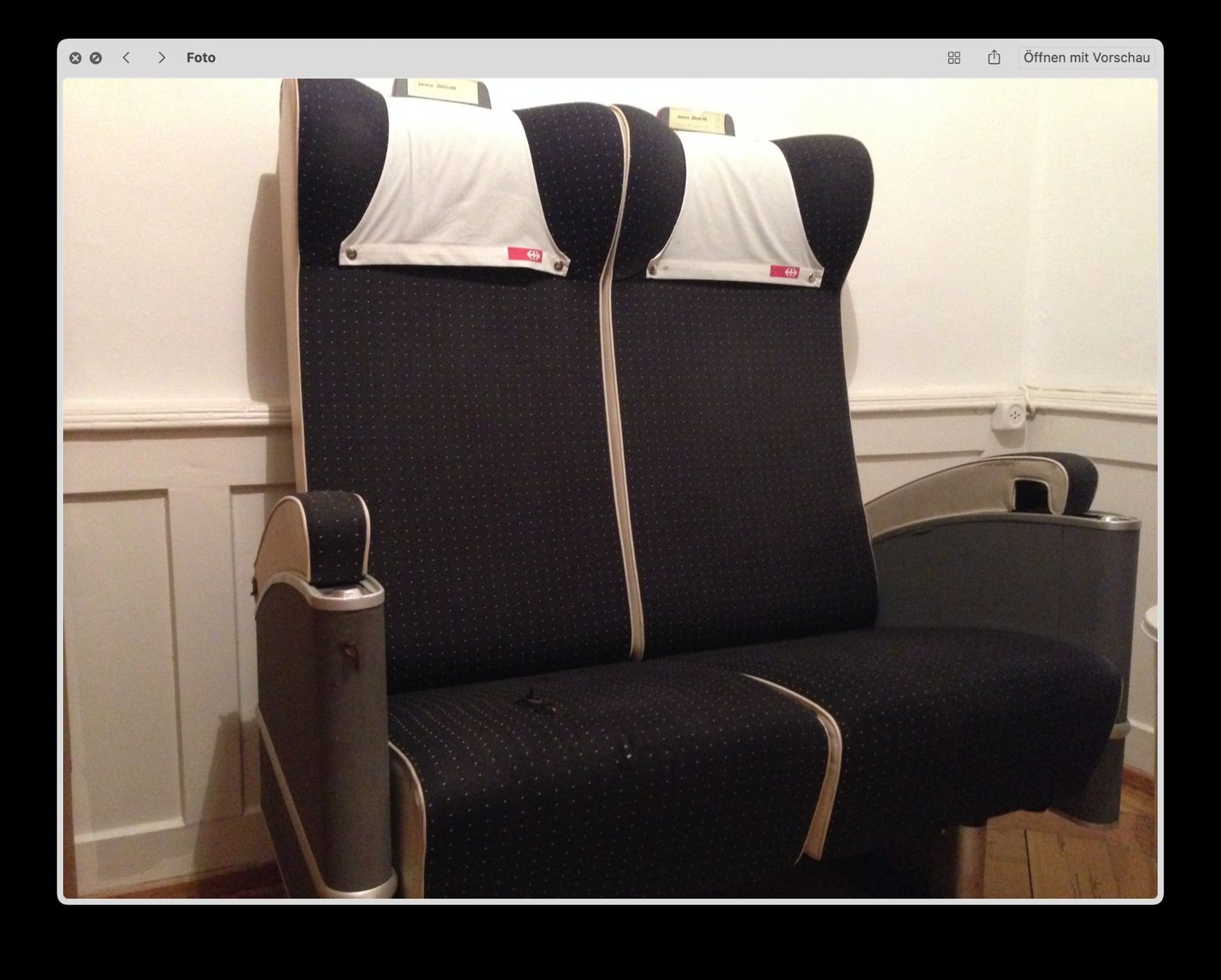 Fauteuils: SBB Doppelsitz – D'occasion à Zürich par pat_5mww