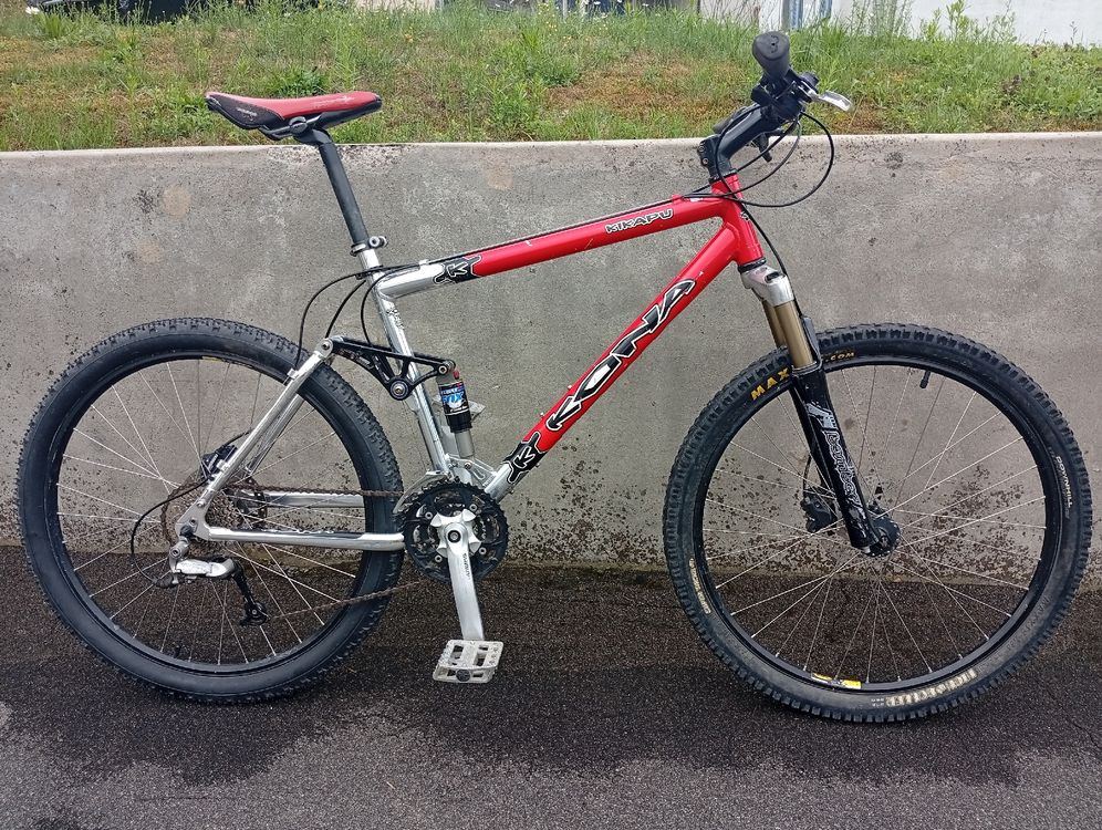 Kona Kikapu VTT Fully MTB Downhil Fox Shimano XT (Gebraucht) in