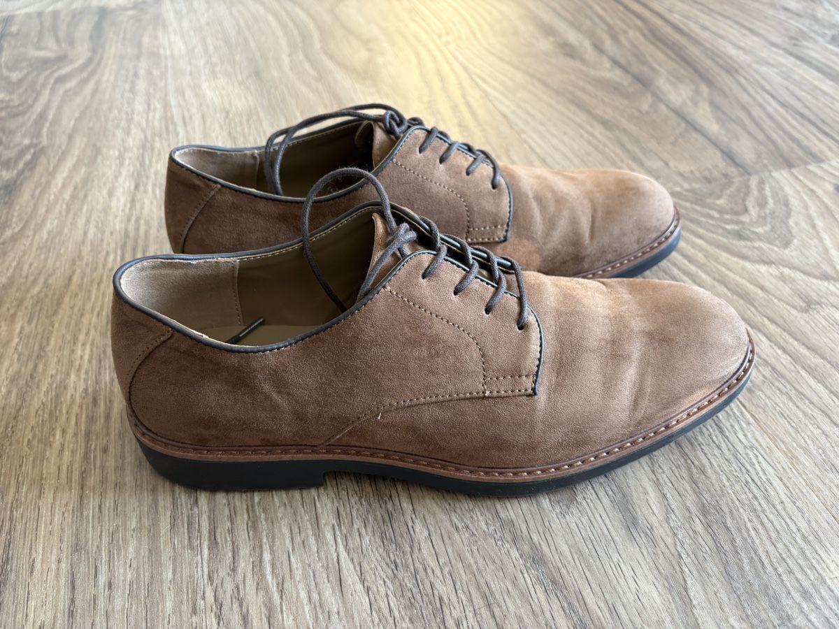 Herrenschuhe: Pier One Schnür-Schuhe Cognac Grösse 43 (gross geschnitten) – Gebraucht aus Ziefen von buyforfree