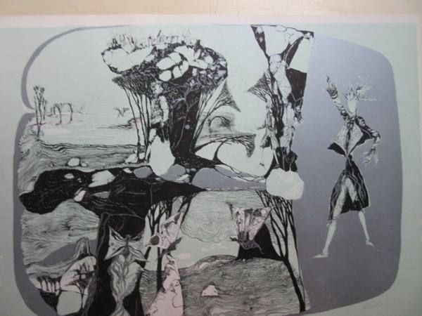 Grafica & Litografie: Peter Klitsch LITHOGRAPHIE SIGNIERT – Usato da Gersau venduto da grafik-kunst 1