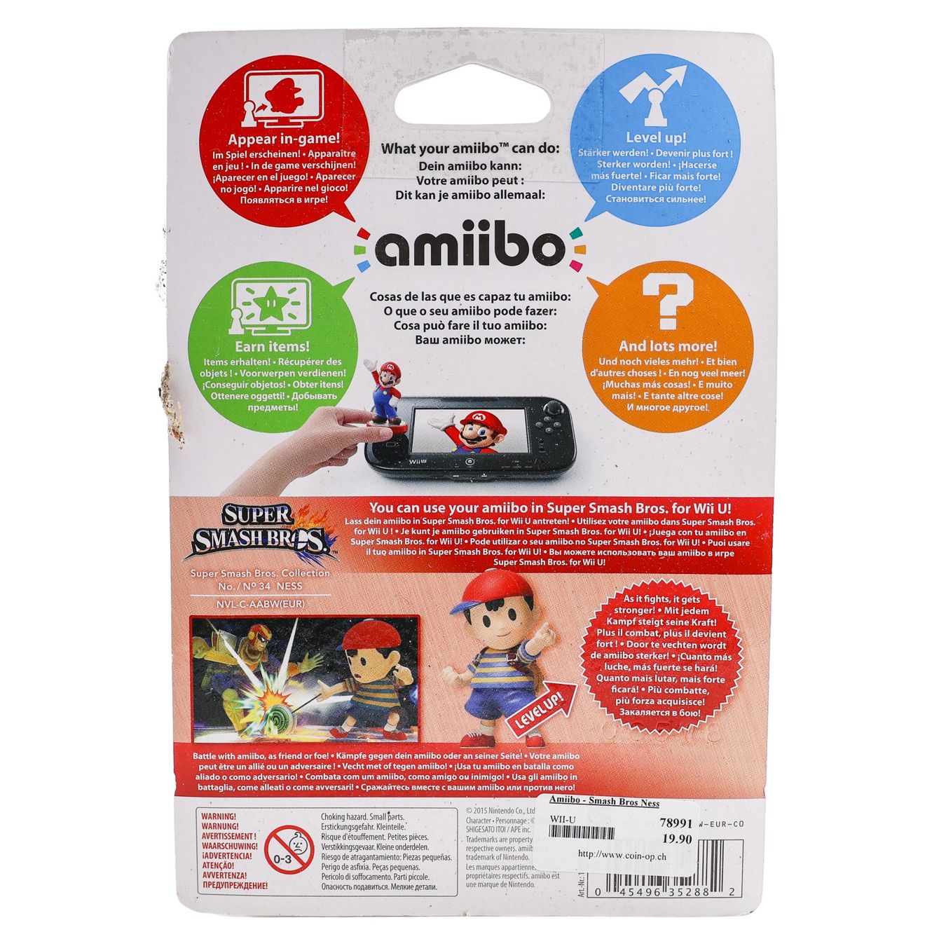Statuette: Ness Amiibo - NEW – Nuovo e nell'imballaggio originale da Paudex venduto da dindeboy 1