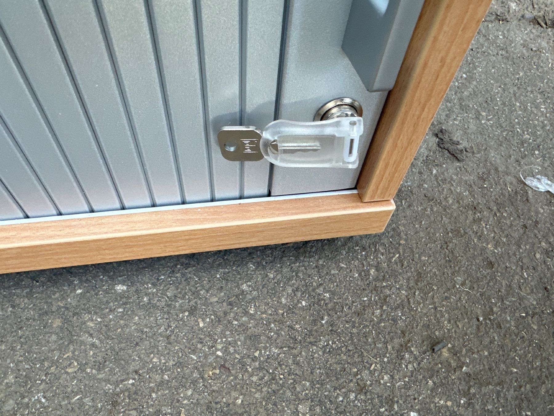 Schränke: Aufsatz-Querrolladenschrank,2 OH, B 1200, Buche-Dekor – Neu und originalverpackt aus Necker von liq24 5
