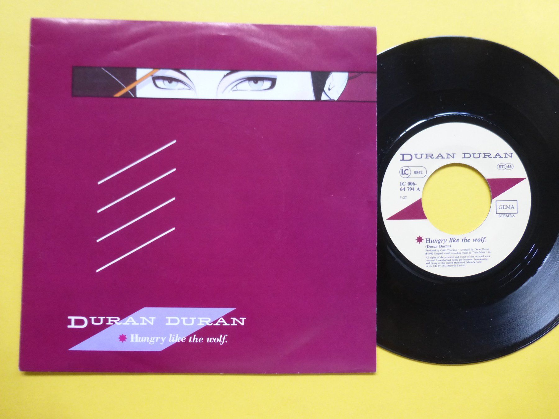 Schallplatten: Duran Duran – Hungry Like The Wolf – Gebraucht aus Zürich von Swiss57