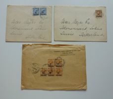 Türkei ++ 3 Briefe Constantinople-Schönewerd 1921/23