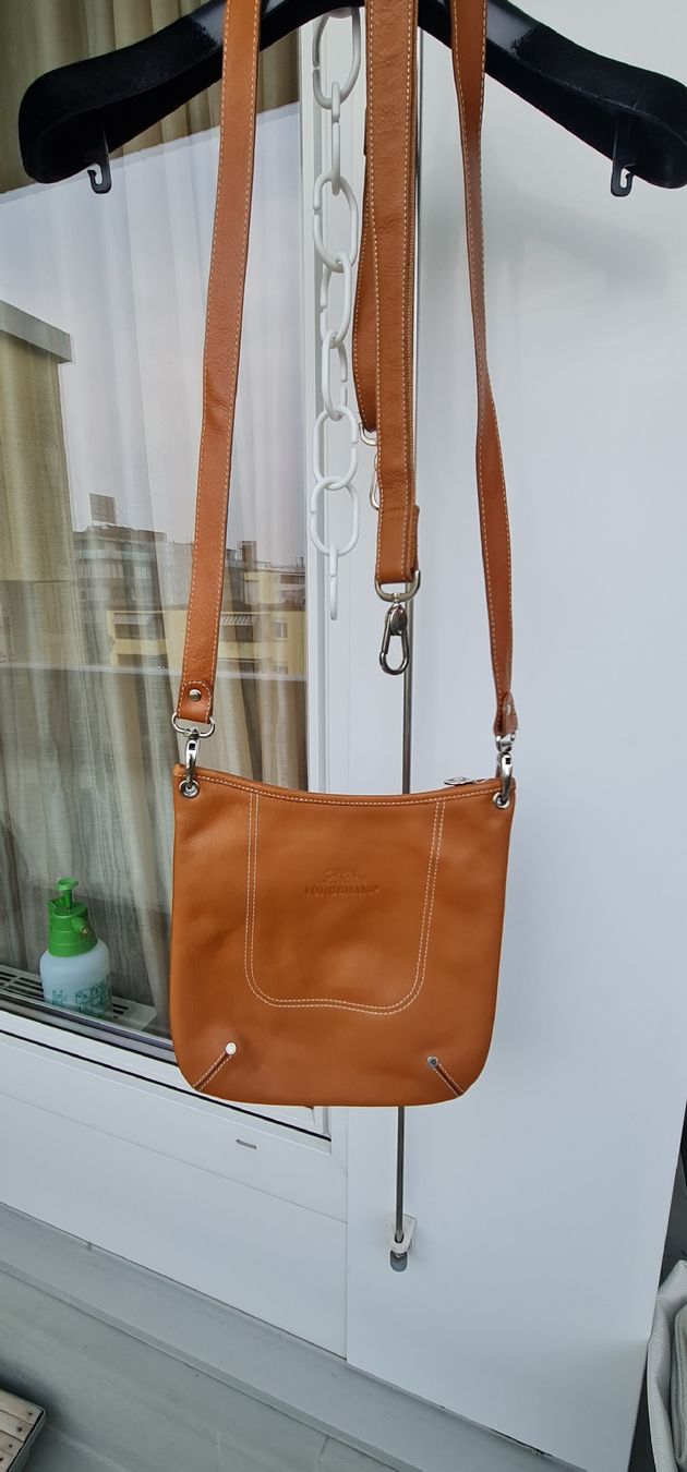Longchamp Borse da donna: Damen Umhängetasche Longchamp, Leder – Usato da Zürich venduto da Olala_