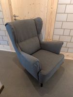 Sessel grau mit Ohrenlehne guter Zustand