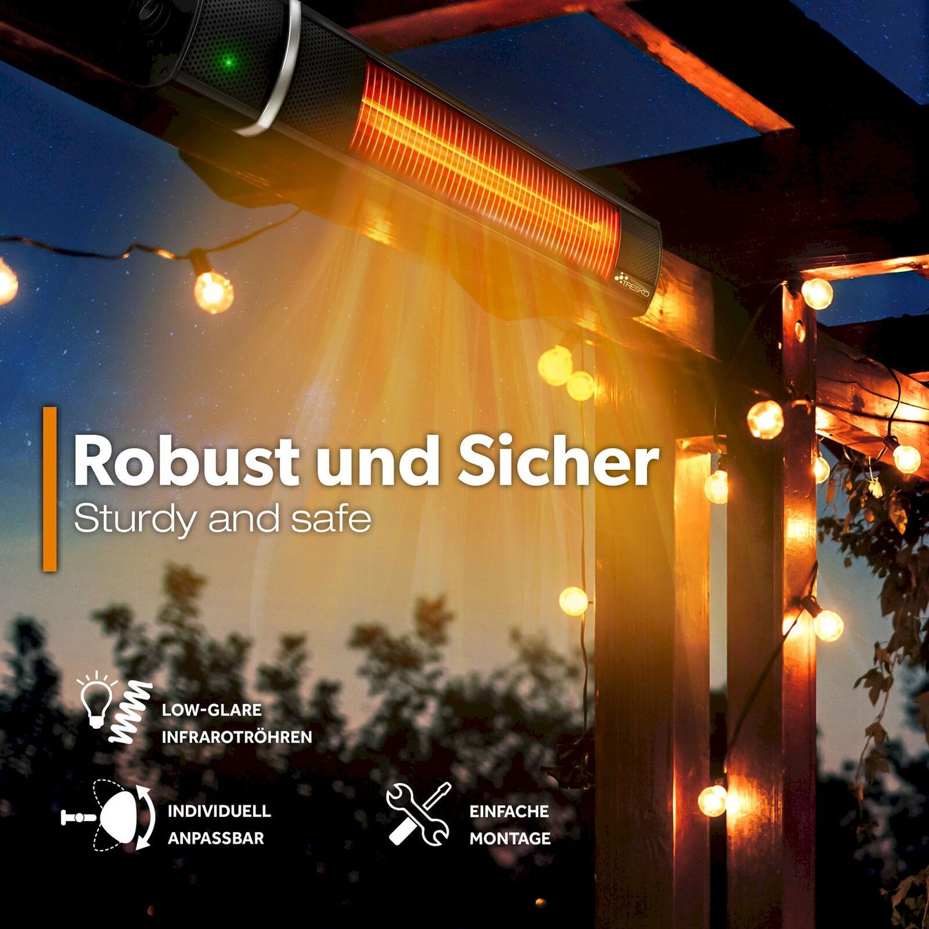 Sonstiges: Heizstrahler 2000W Infrarotstrahler – Neu und originalverpackt aus Bottighofen von zaap 2