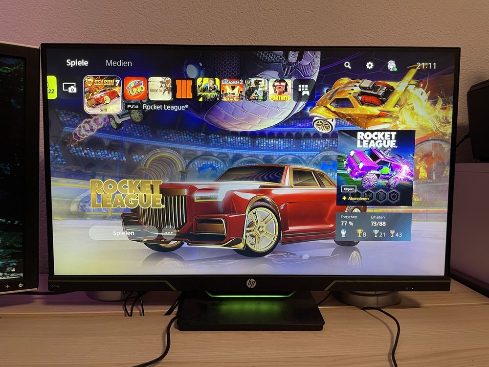 HP 27XQ 27" 144Hz 1Ms High Refresh Rate Gaming Monitor | Kaufen auf Ricardo