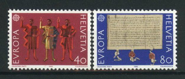Tutti i francobolli: 1982, Europa ** (1) – Usato da Willisau venduto da Vollstempel