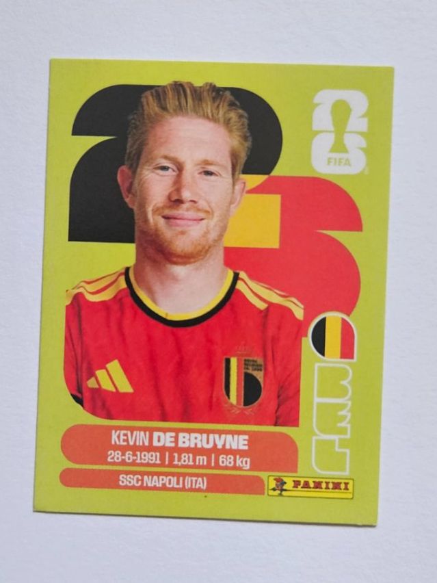 Panini Sammelbilder & Trading cards: Panini 2026 Kevin De Bruyne BEL 15 – Neu (gemäss Beschreibung) aus Malans GR von Ovi83