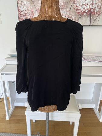Bluse, Massimo Dutti mit Perlen, S
