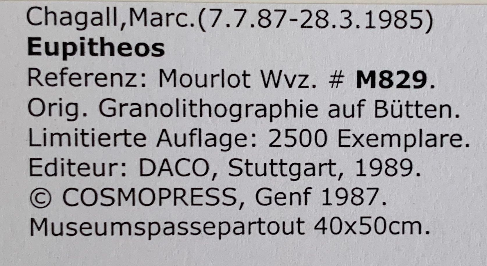 Grafica & Litografie: Marc Chagall   "Homer Die Odyssee"    3 Lithographien – Usato da Nennigkofen venduto da waltraub 5