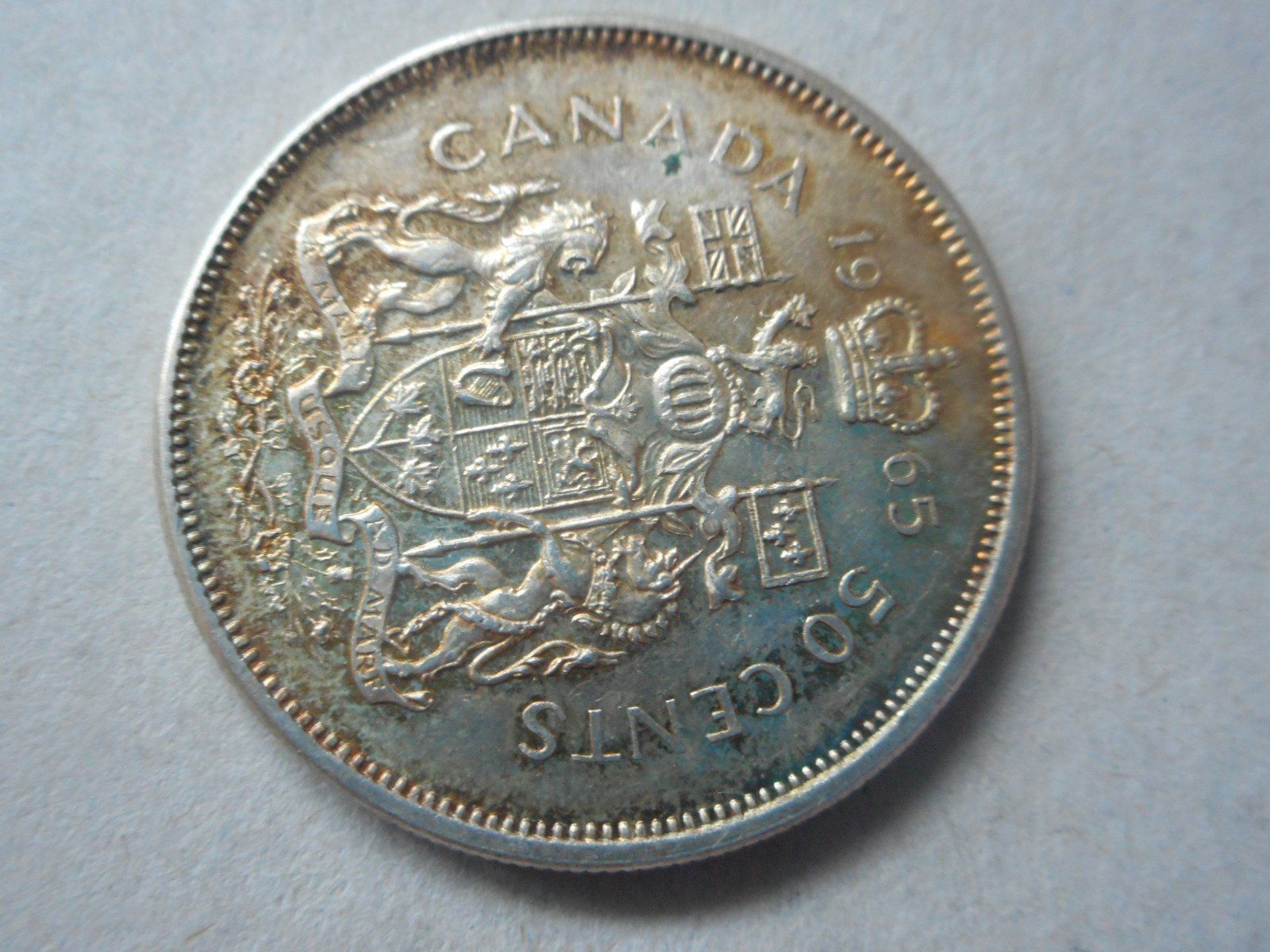 Alle Münzen: 1965  50 Cents Canada silber – Gebraucht aus Kriegstetten von pizlad2010 1