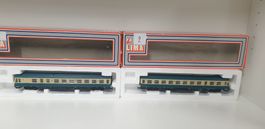 Lima Dieseltriebzug DB mit Steuerwagen H0/DC