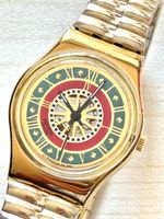 Swatch Damen Uhr Vintage Gold guter Zu