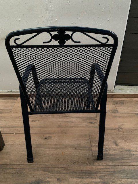 Sedie: 6 Gartenstühle Vintage dunkelblau – Usato da Itingen venduto da SYS 1