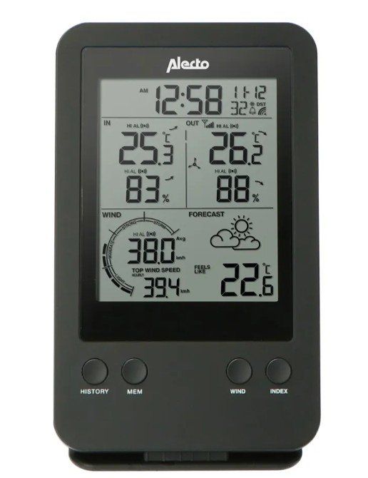 Sonstiges für Haushalt & Wohnen: Alecto Wetterstation WS-3400 – Neu und originalverpackt aus Bassersdorf von COOL-AG